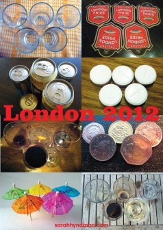 Alternative London 2012 posters by Sarah Hyndman of With Relish